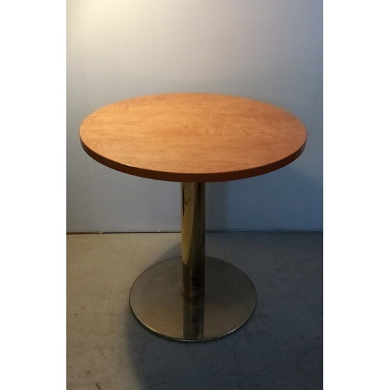 Image 1 of Vintage sidetable met goolden basement