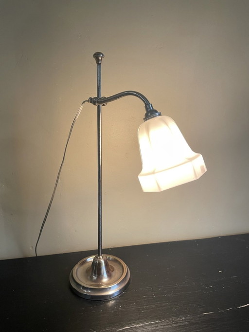 Bureaulamp Leeslamp Art Deco 1930 Frans