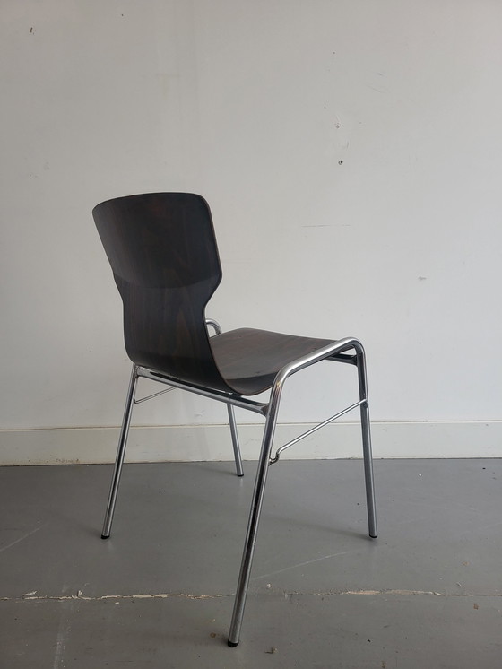 Image 1 of Vintage industriële Eromes Wijchen stoelen