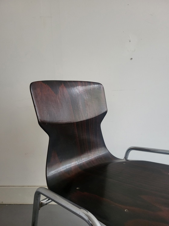 Image 1 of Vintage industriële Eromes Wijchen stoelen