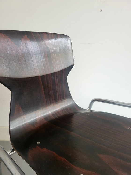 Image 1 of Vintage industriële Eromes Wijchen stoelen