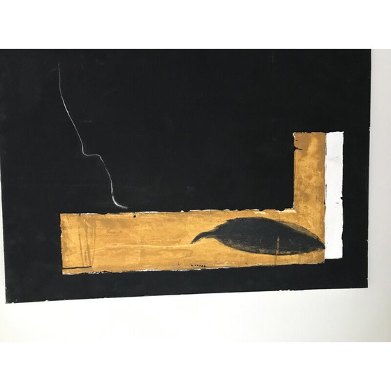 Vintage schilderij "Correspondence" door Joël Laye, jaren 1992 – Schilderijen & Tekeningen (photo 13 of 13)