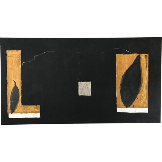 Vintage schilderij "Correspondence" door Joël Laye, jaren 1992 – Schilderijen & Tekeningen