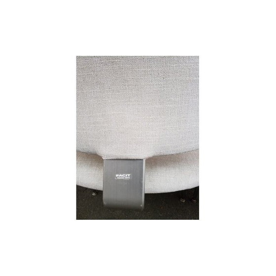 Image 1 of Paar vintage verchroomde metalen stoelen, Zweden 1970