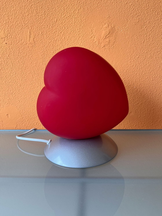 Image 1 of Vintage IKEA Lazy Heart tafellamp lamp