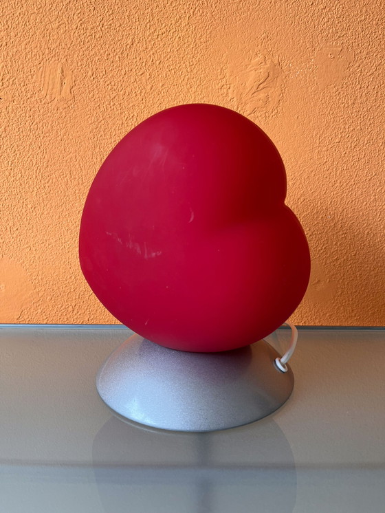 Image 1 of Vintage IKEA Lazy Heart tafellamp lamp