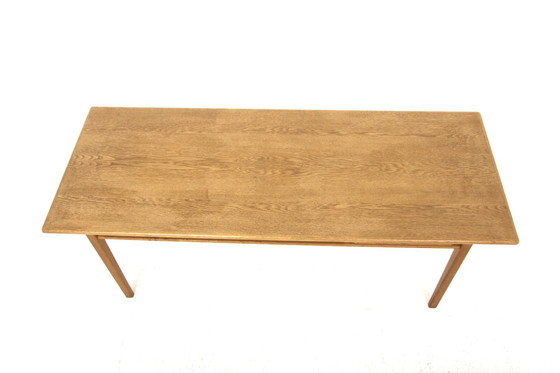 Image 1 of  Scandinavische eiken salontafel, Zweden 1960