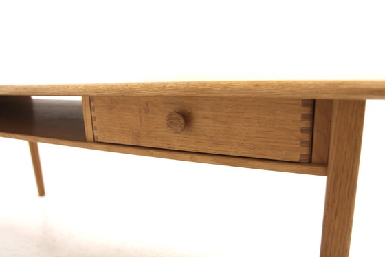 Image 1 of  Scandinavische eiken salontafel, Zweden 1960