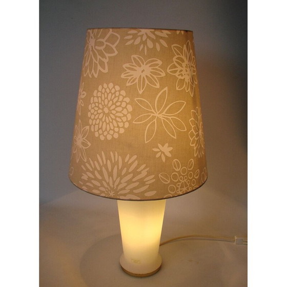 Image 1 of Vintage Murano glazen lamp met plastic kap, 1990
