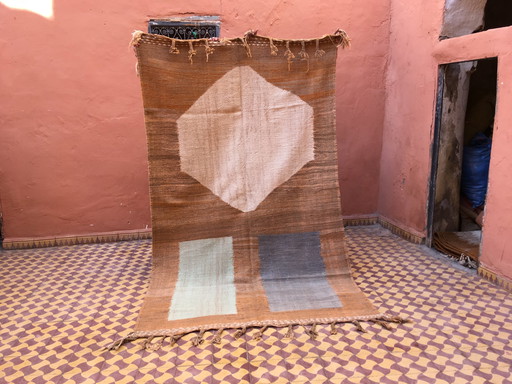 Berber Kelim Boujaad Tapijt 270 X 159 Cm