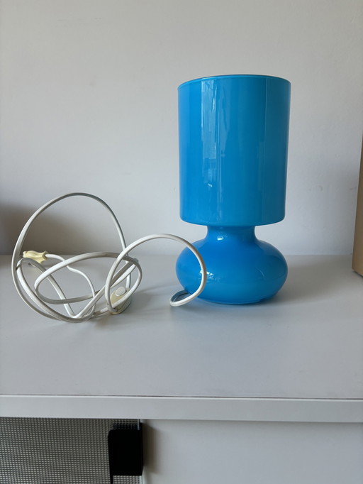 Ikea Likta Blauwe Lamp