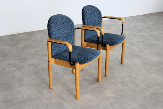 Image 1 of 2x vintage Kinnarps stoelen