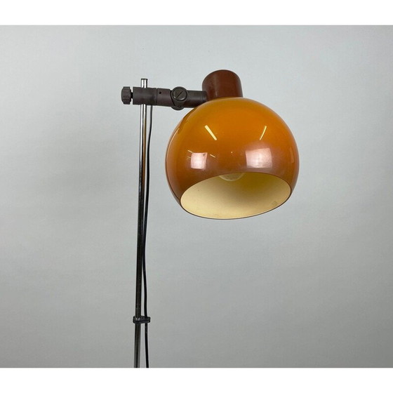 Image 1 of Vintage verstelbare plastic en metalen vloerlamp, 1970