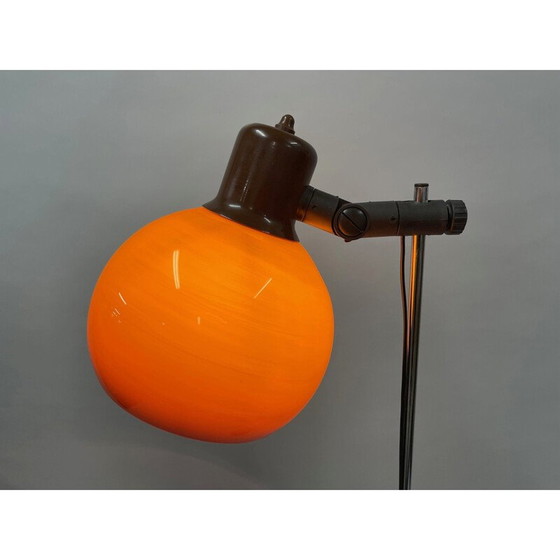 Image 1 of Vintage verstelbare plastic en metalen vloerlamp, 1970