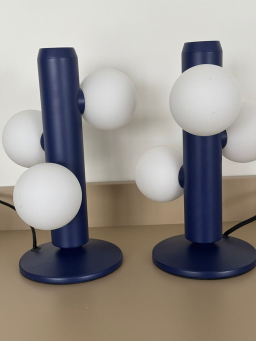 2X Fést Kaktee Table Lamp - Blauw