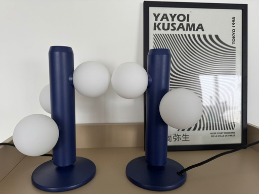 2X Fést Kaktee Table Lamp - Blauw