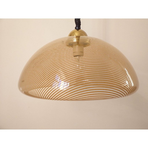 Vintage hanglamp van Harvey Guzzini, Italië, jaren 1970