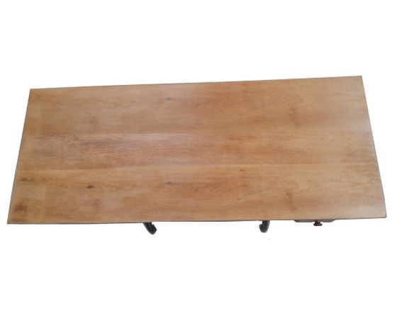 Image 1 of Tafel Uit Naaimachineframe