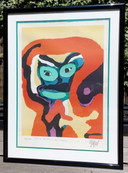 Karel Appel - Figuur, zeefdruk (groot)
