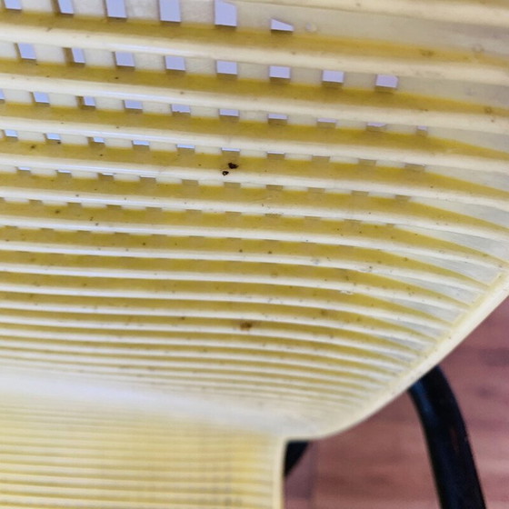 Image 1 of Set van 4 gele vintage fauteuils voor buiten, 1970