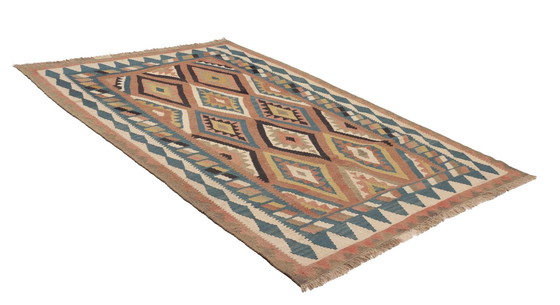 Image 1 of Kelim Fars Qashqai - Handgeweven-Ongebruikt 240 X 160 Cm Nr. 448905