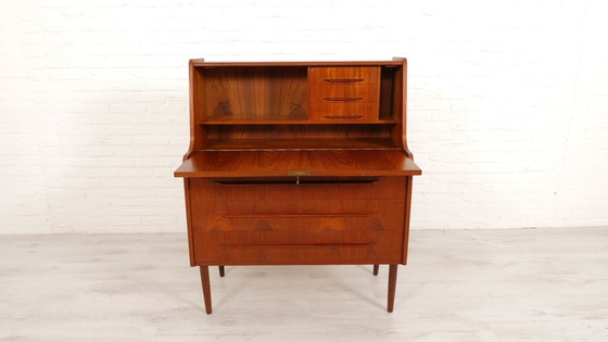 Image 1 of Vintage Secretaire | Teak | 90 Cm