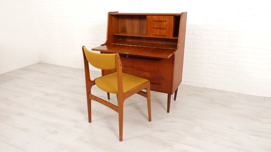 Image 1 of Vintage Secretaire | Teak | 90 Cm