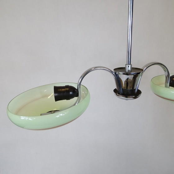 Image 1 of Vintage plafondlamp model Napako-4 van Napako, Tsjechië 1960