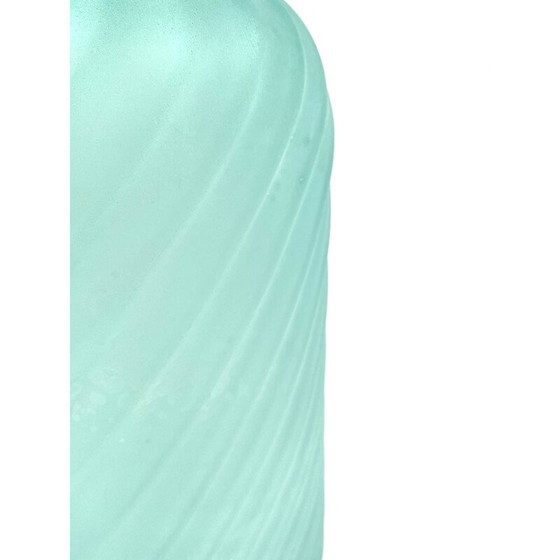 Image 1 of Antieke matglazen vaas uit Murano van Gino Cenedese, Italië 1970