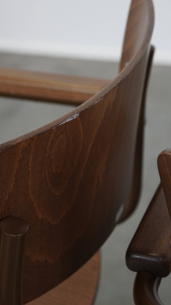 Image 1 of 2 X Thonet Model S43 Eetkamer/ Bijzetstoel Met Armleuningen