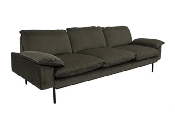 Image 1 of Hk Living Retro Sofa 4-Seater