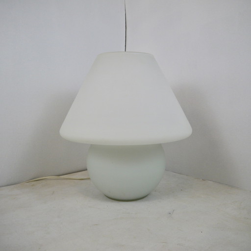 Vintage Paddestoel / Mushroom Tafel Lamp Leuchten