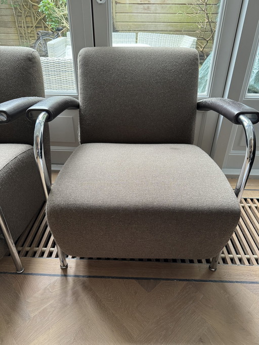 2x Leolux Scylla Fauteuils