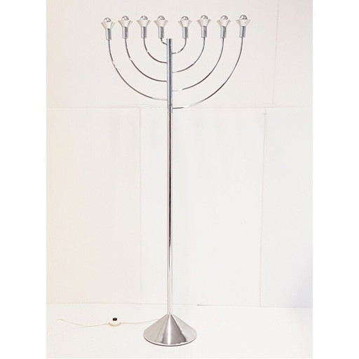 Vintage vloerlamp van Max Bill voor Temde