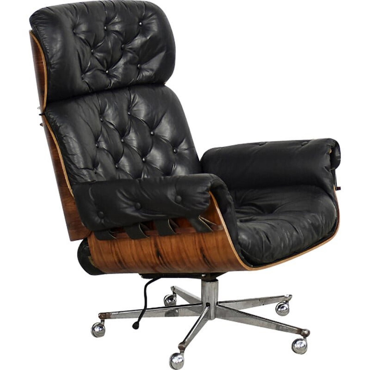 Fauteuil Lounge / Ottoman Martin Stoll Giroflex 1960