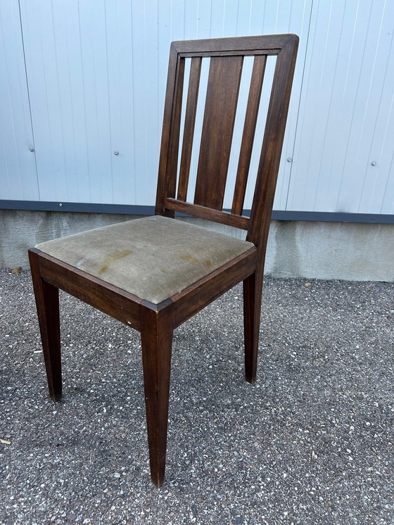 Image 1 of Paar Art Deco Stoelen