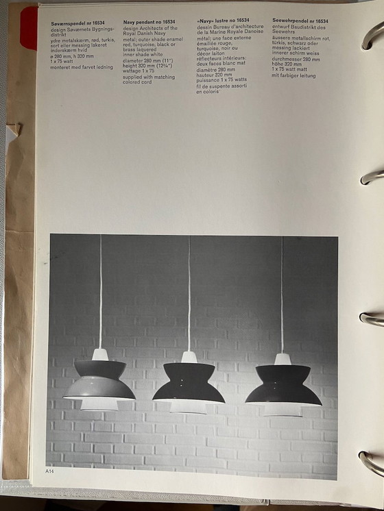 Image 1 of Doowop hanglamp Louis Poulsen Design Deense marine defensie