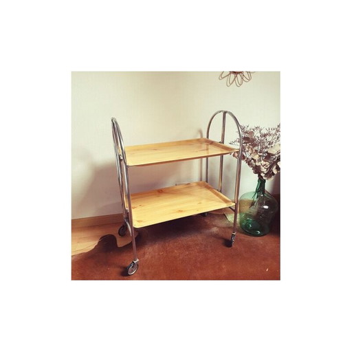 Vintage opvouwbare trolley