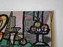 Vintage kubistisch Picasso wandtapijt/schilderij