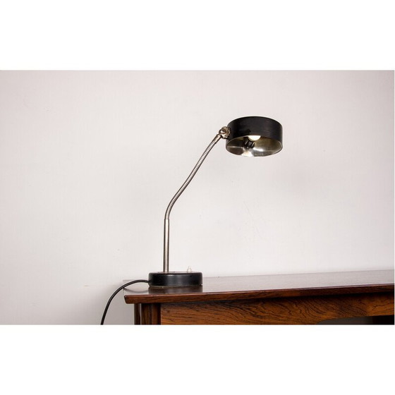 Image 1 of Vintage chromen metalen bureaulamp van Charlotte Perriand, Frankrijk 1960