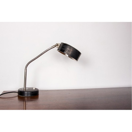 Image 1 of Vintage chromen metalen bureaulamp van Charlotte Perriand, Frankrijk 1960