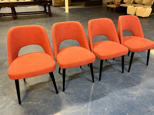 4x Rupert & Rupert Intrigo eetkamerstoelen