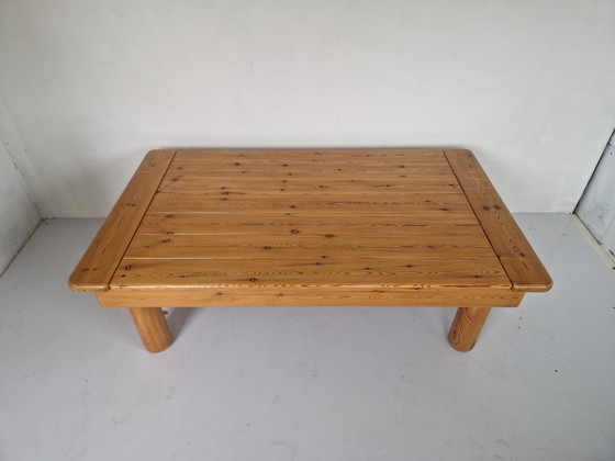 Image 1 of Japandi Stijl Zweedse Grenen Salontafel