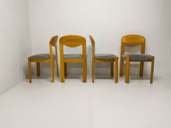 Image 1 of 4x Vintage eetkamerstoelen