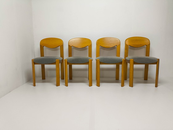 Image 1 of 4x Vintage eetkamerstoelen