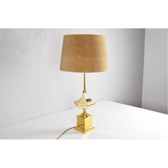 Image 1 of Vintage Hollywood Regency messing Mariner tafellamp, Spanje 1970