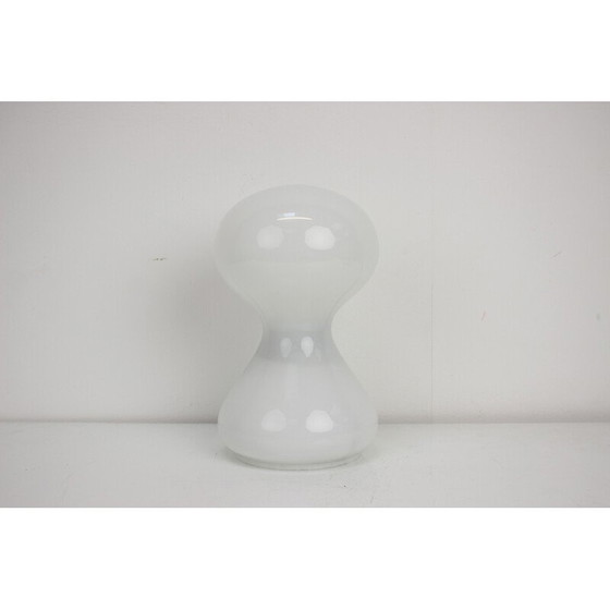 Image 1 of Vintage glazen tafellamp van Ivan Jakes, Tsjecho-Slowakije 1970