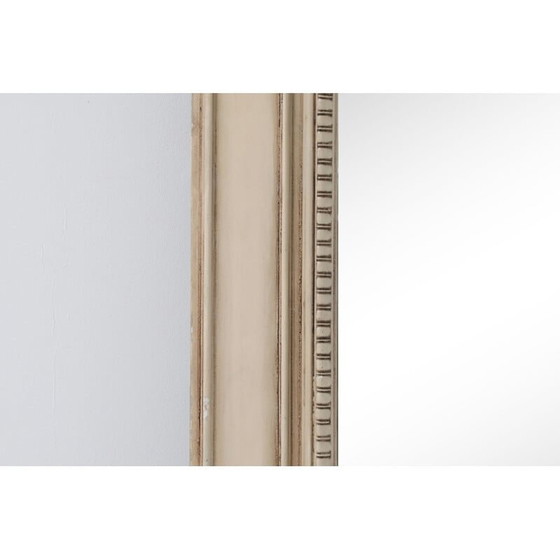 Image 1 of Vintage spiegel op standaard met vergulde houten lijst, 1950