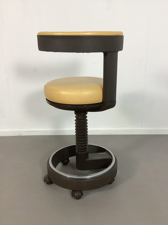 Image 1 of Vintage Industrial Siemens Stool