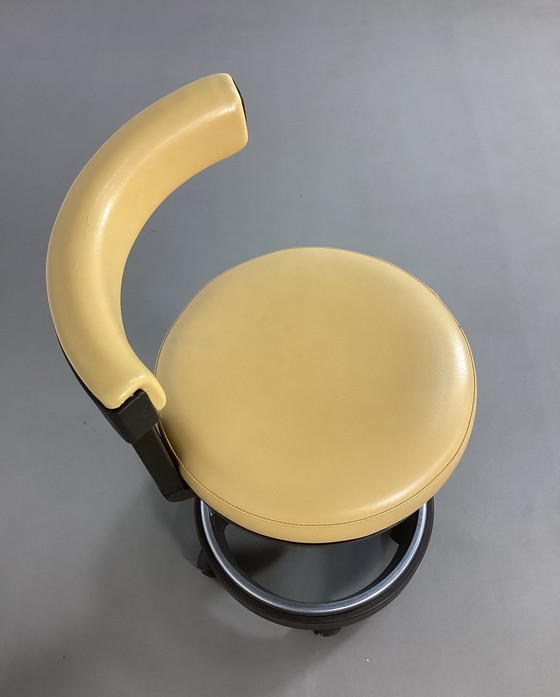 Image 1 of Vintage Industrial Siemens Stool